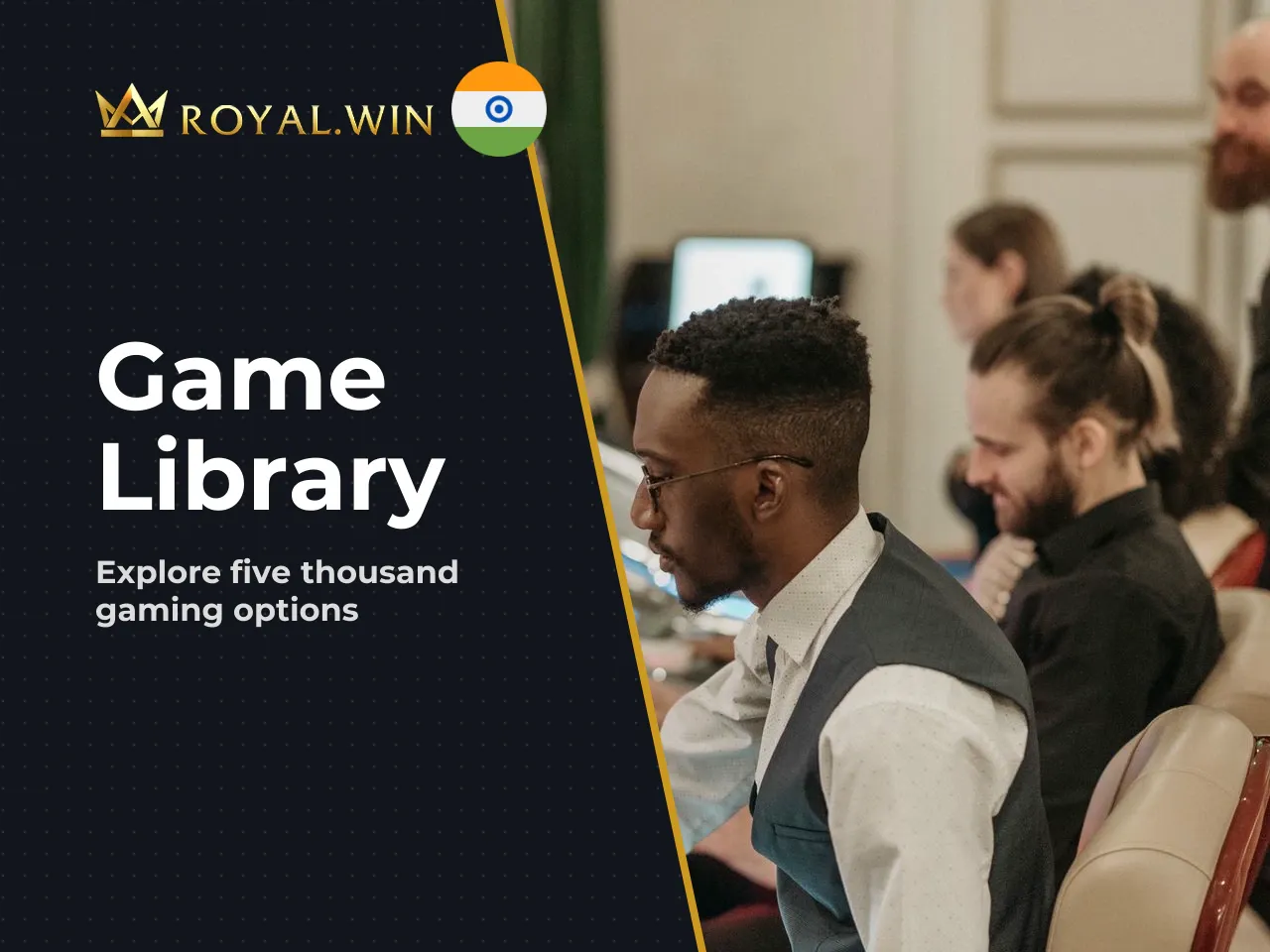 Game Selection and Live Gaming Options