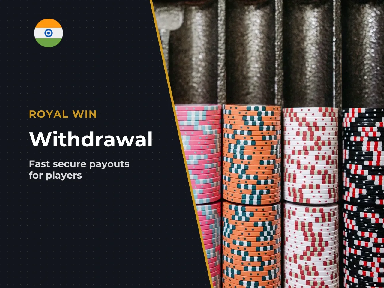 Withdrawal methods and payment details for