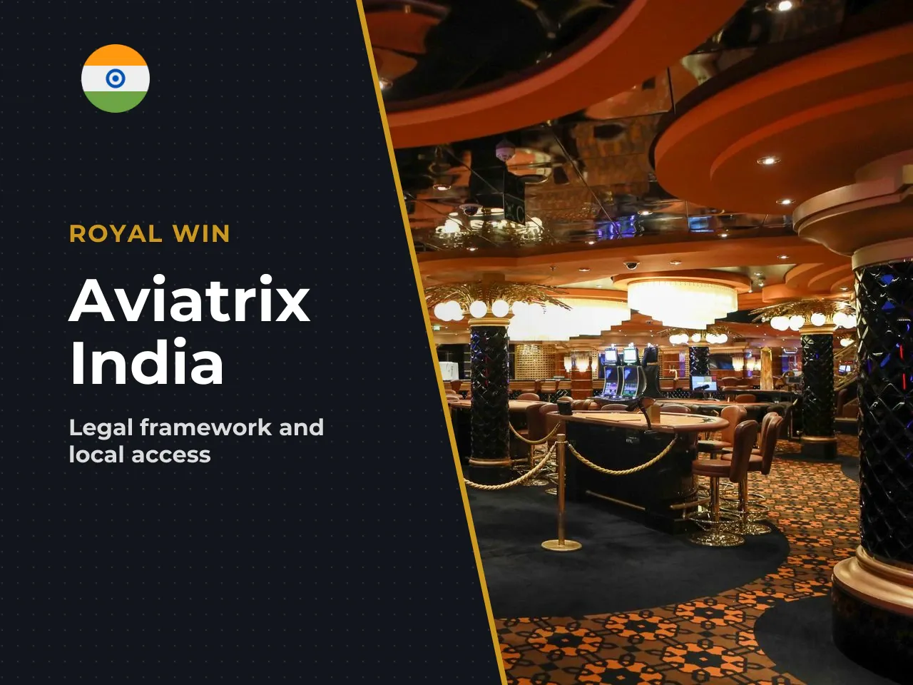 Aviatrix in India availability, casino access