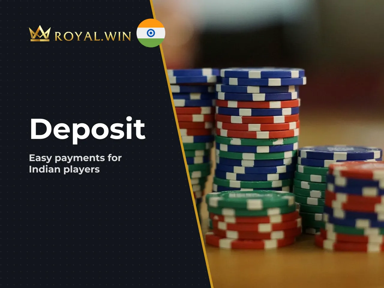 Minimum deposit 100 per promotional materials
