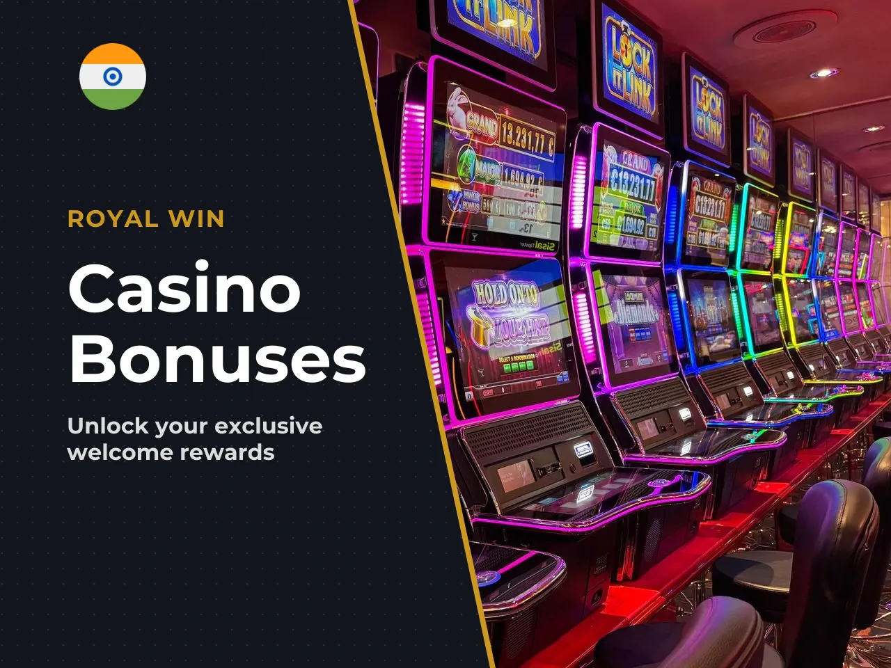Welcome bonus and other casino offers
